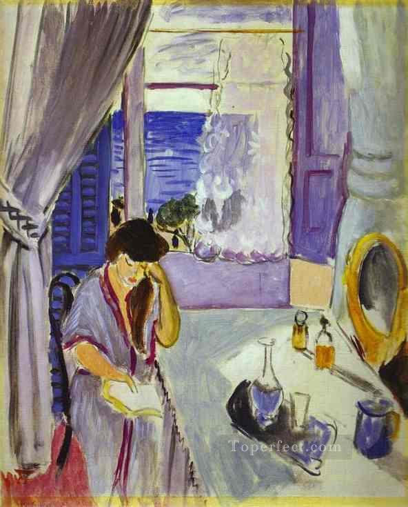 Interior Nice 1919 Fauvist Oil Paintings